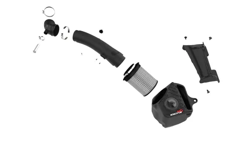 Система холодного впуска Momentum HD, с фильтром Pro DRY S для Jeep Wrangler (JL)/Gladiator (JT) 2020–2023 V6-3.0L (td) EcoDiesel, AFE Power — фото 2