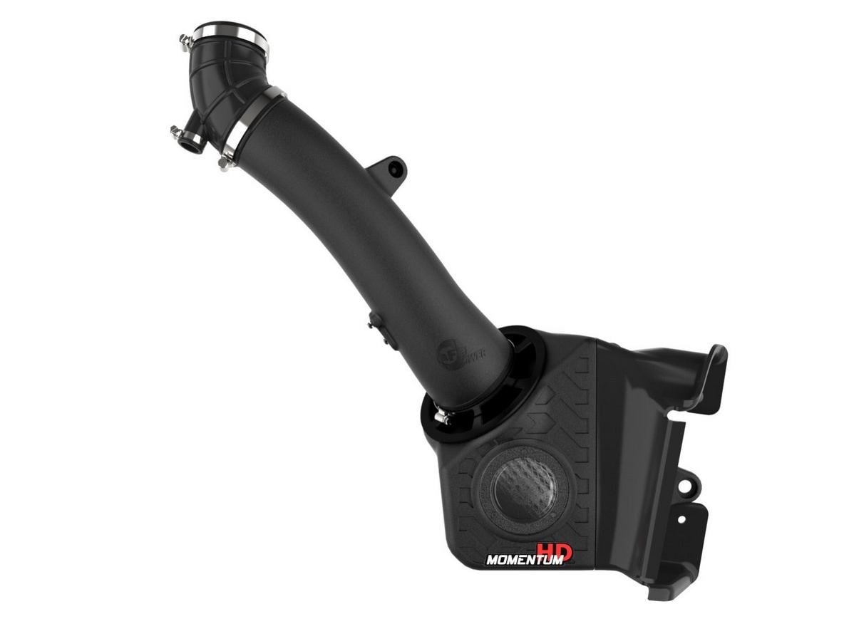Система холодного впуска Momentum HD, с фильтром Pro DRY S для Jeep Wrangler (JL)/Gladiator (JT) 2020–2023 V6-3.0L (td) EcoDiesel, AFE Power — фото 5