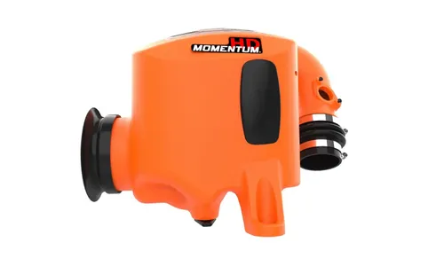 Система холодного впуска Momentum HD Orange Edition, с фильтром Pro DRY S для Toyota Hilux 2015–2026 L4-2.4/2.8L (td), AFE Power — фото 5