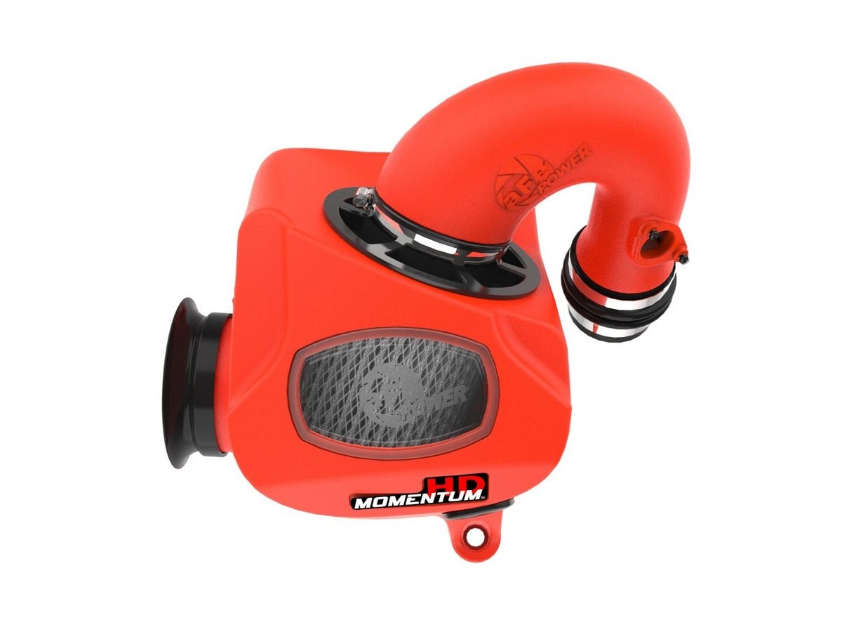 Система холодного впуска Momentum HD Red Edition, с фильтром Pro DRY S для Toyota Hilux 2015–2026 L4-2.4/2.8L (td), AFE Power — фото 6