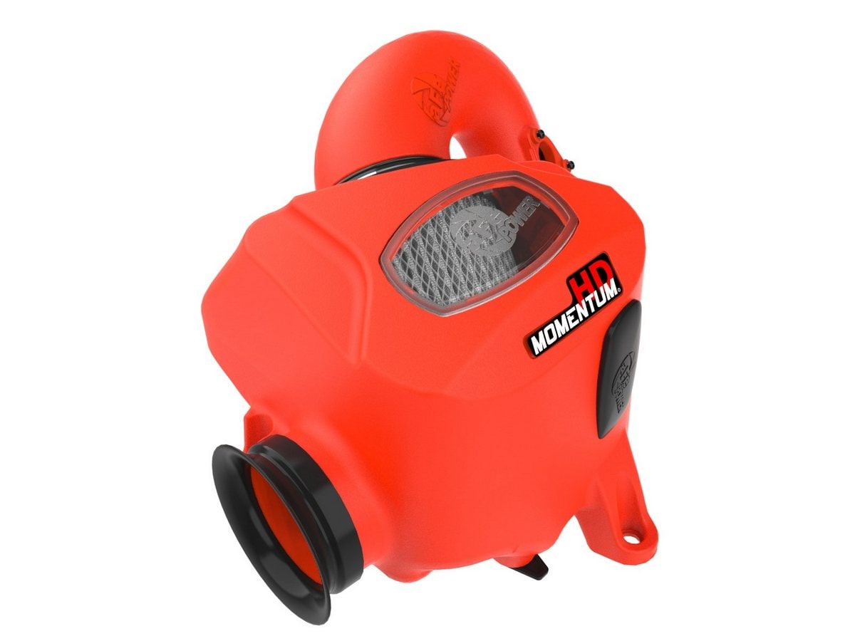 Система холодного впуска Momentum HD Red Edition, с фильтром Pro DRY S для Toyota Hilux 2015–2026 L4-2.4/2.8L (td), AFE Power — фото 7