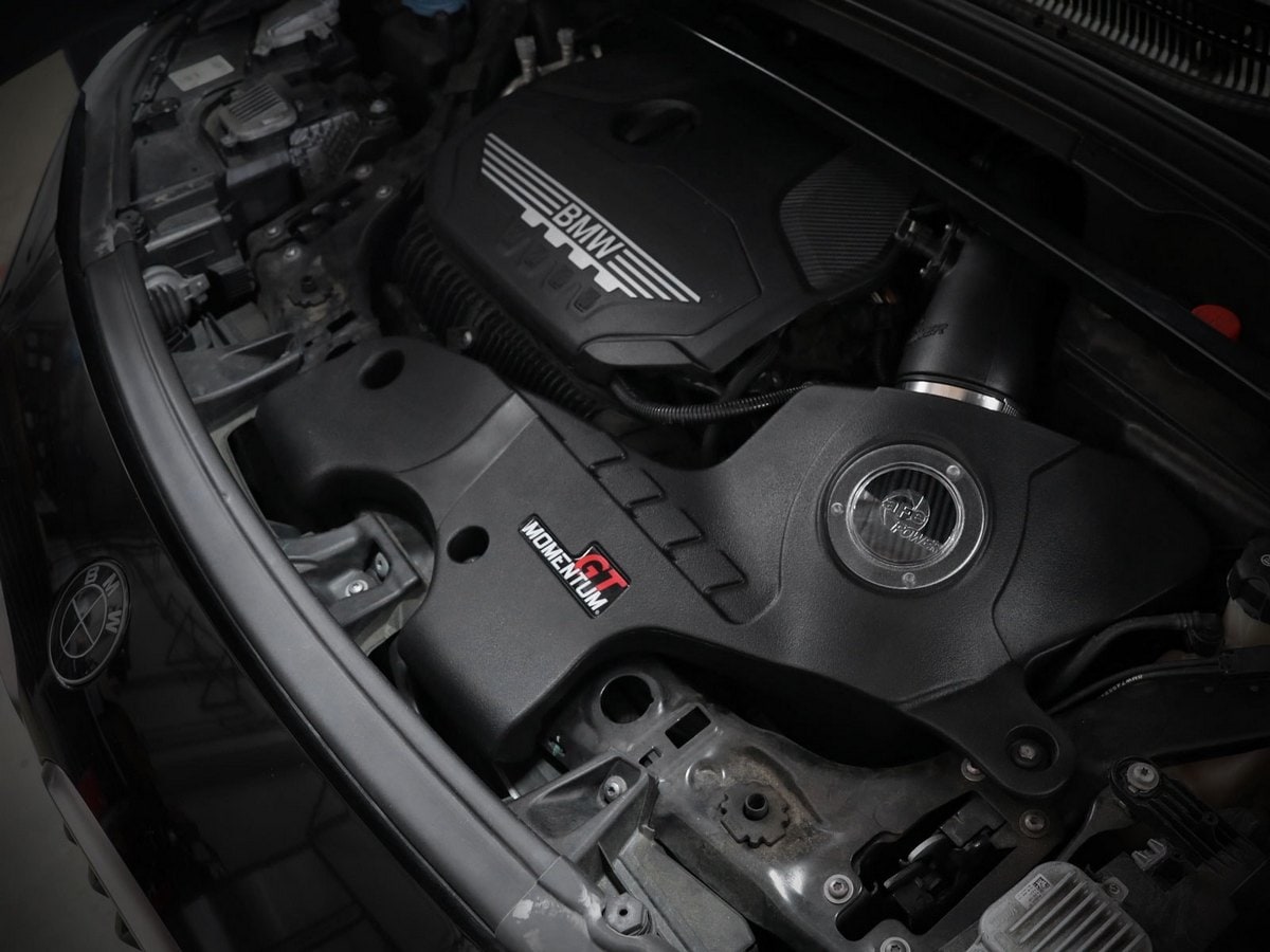 Система холодного впуска Momentum GT, с фильтром Pro DRY S для MINI Cooper S (F55/56/57) 2019–2024 L4-2.0L (t) B46/B48, AFE Power — фото 3