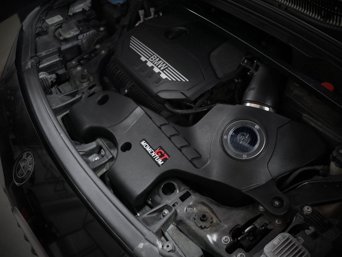 Система холодного впуска Momentum GT, с фильтром Pro 5R для MINI Cooper S (F55/56/57) 2019–2024 L4-2.0L (t) B46/B48, AFE Power — фото 3