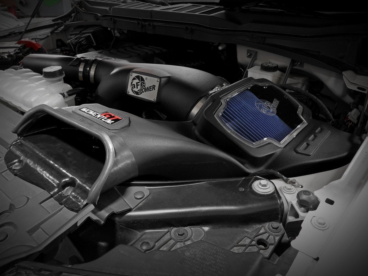 Система холодного впуска Momentum GT, с фильтром Pro 5R для Ford F-150 2021–2026 V6-3.5L (tt), AFE Power — фото 3