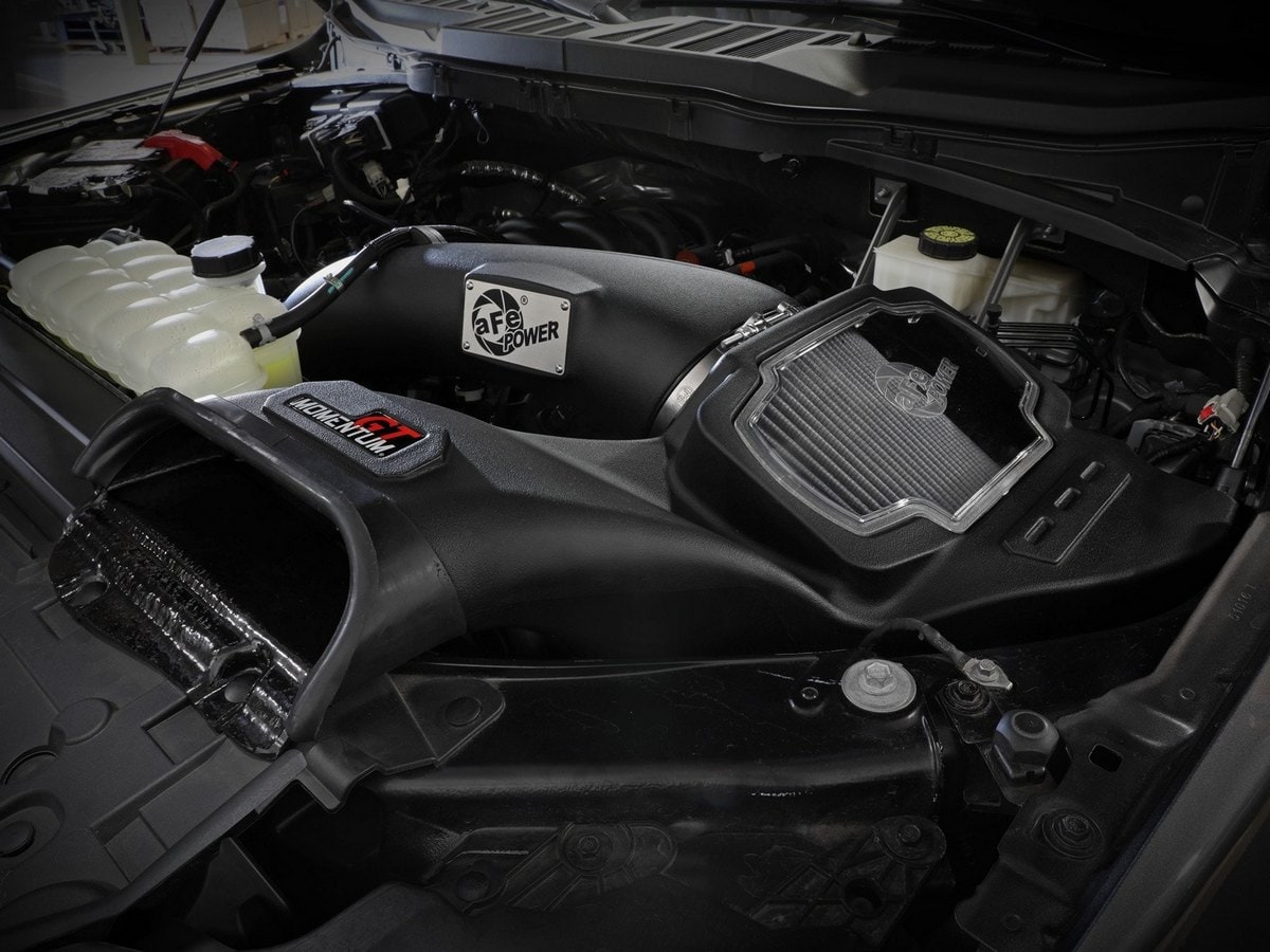 Система холодного впуска Momentum GT, с фильтром Pro DRY S для Ford F-150 2021–2026 V8-5.0L, AFE Power — фото 3