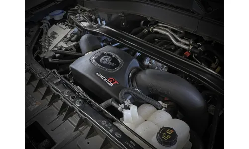 Система холодного впуска Momentum GT, с фильтрами Pro 5R для Ford Explorer ST 2020–2026 V6-3.0L (tt), AFE Power — фото 3