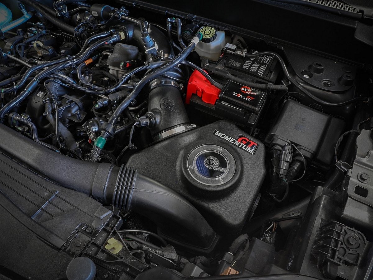 Система холодного впуска Momentum GT, с фильтром Pro 5R для Ford Bronco Sport 2021–2024 L4-2.0L (t), AFE Power — фото 3