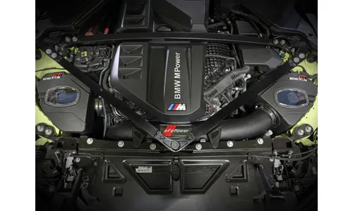 Система холодного впуска Momentum GT, с фильтрами Pro 5R для BMW M2 (G87) 2023–2026 /M3/M4 (G80/82/83) 2021–2026 L6-3.0L (tt) S58, AFE Power — фото 3