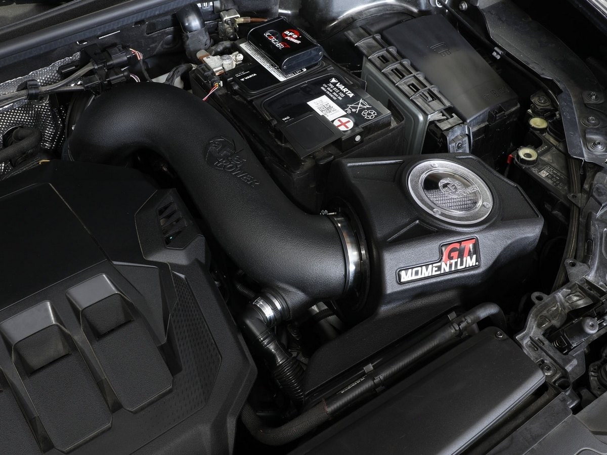 Система холодного впуска Momentum GT, с фильтром Pro DRY S для Audi Q3 2019–2025 L4-2.0L (t) 45TFSI, AFE Power — фото 3