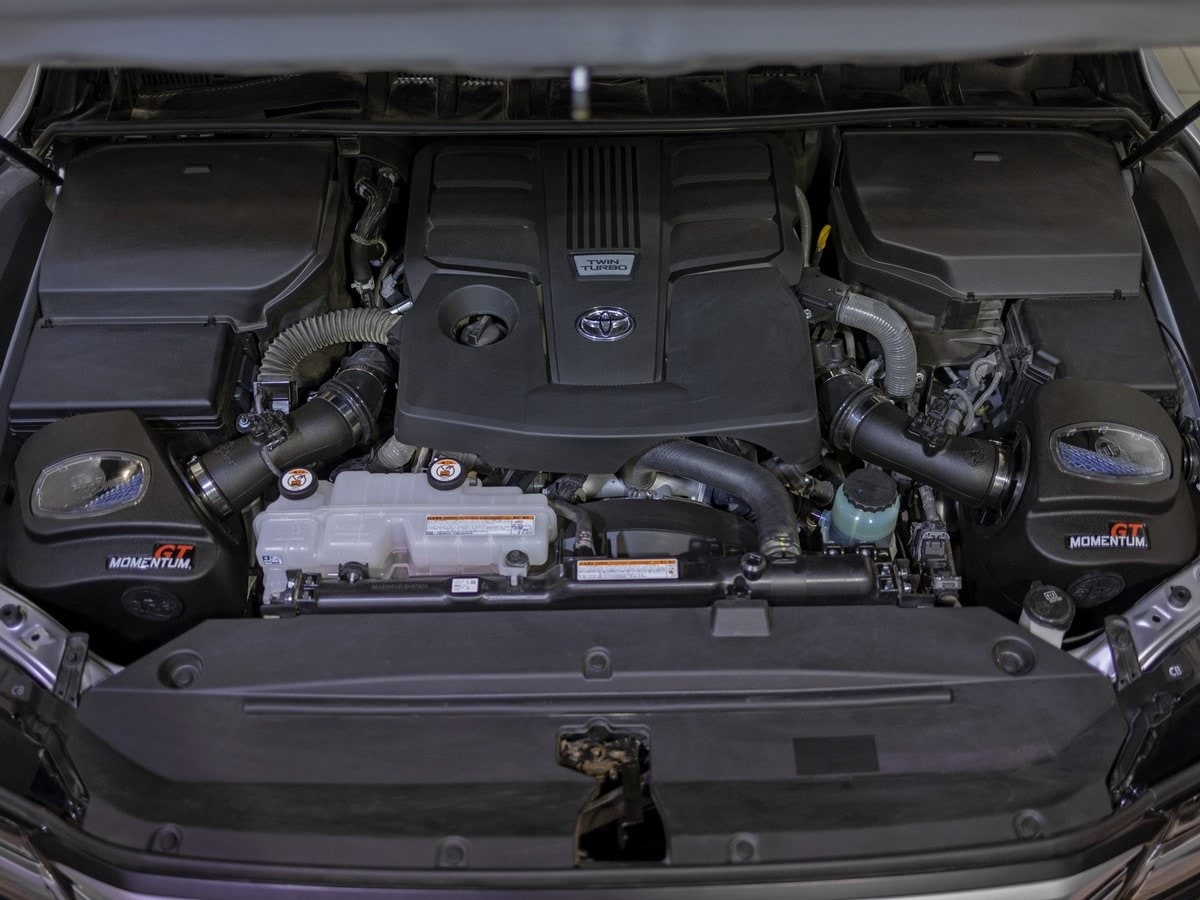 Система холодного впуска Momentum GT, с фильтрами Pro 5R для Toyota Land Cruiser (J300) 2022–2026 V6-3.4L (tt), AFE Power — фото 3