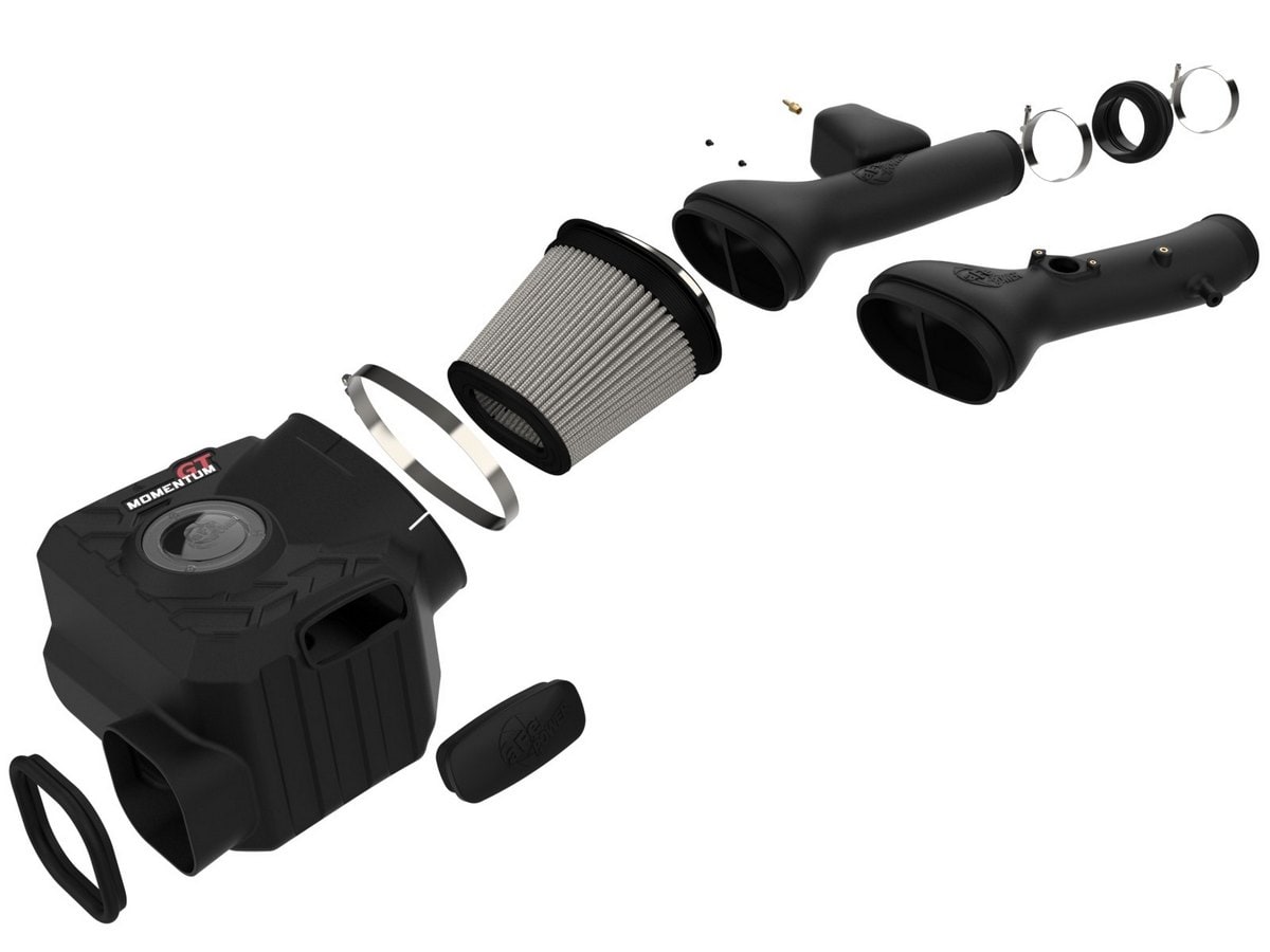 Система холодного впуска Momentum GT, с фильтром Pro DRY S для Toyota FJ Cruiser 2007–2023/4Runner 2003–2024 V6-4.0L, AFE Power — фото 2