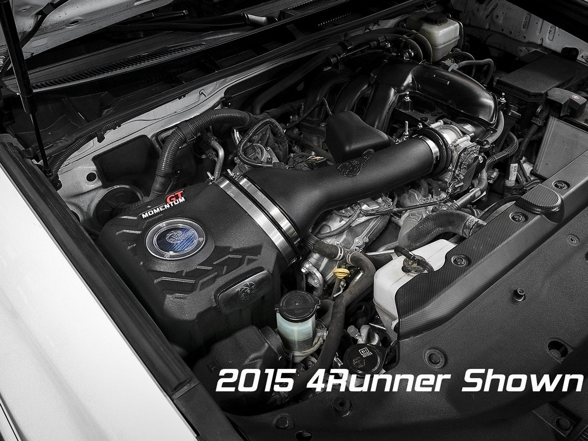 Система холодного впуска Momentum GT, с фильтром Pro 5R для Toyota FJ Cruiser 2007–2023/4Runner 2003–2024 V6-4.0L, AFE Power — фото 3
