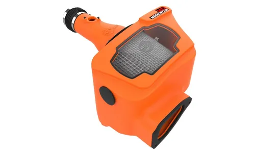 Система холодного впуска Momentum HD Orange Edition, с фильтром Pro DRY S для Toyota Land Cruiser (J300) 2022–2026 V6-3.3L (td), AFE Power — фото 1
