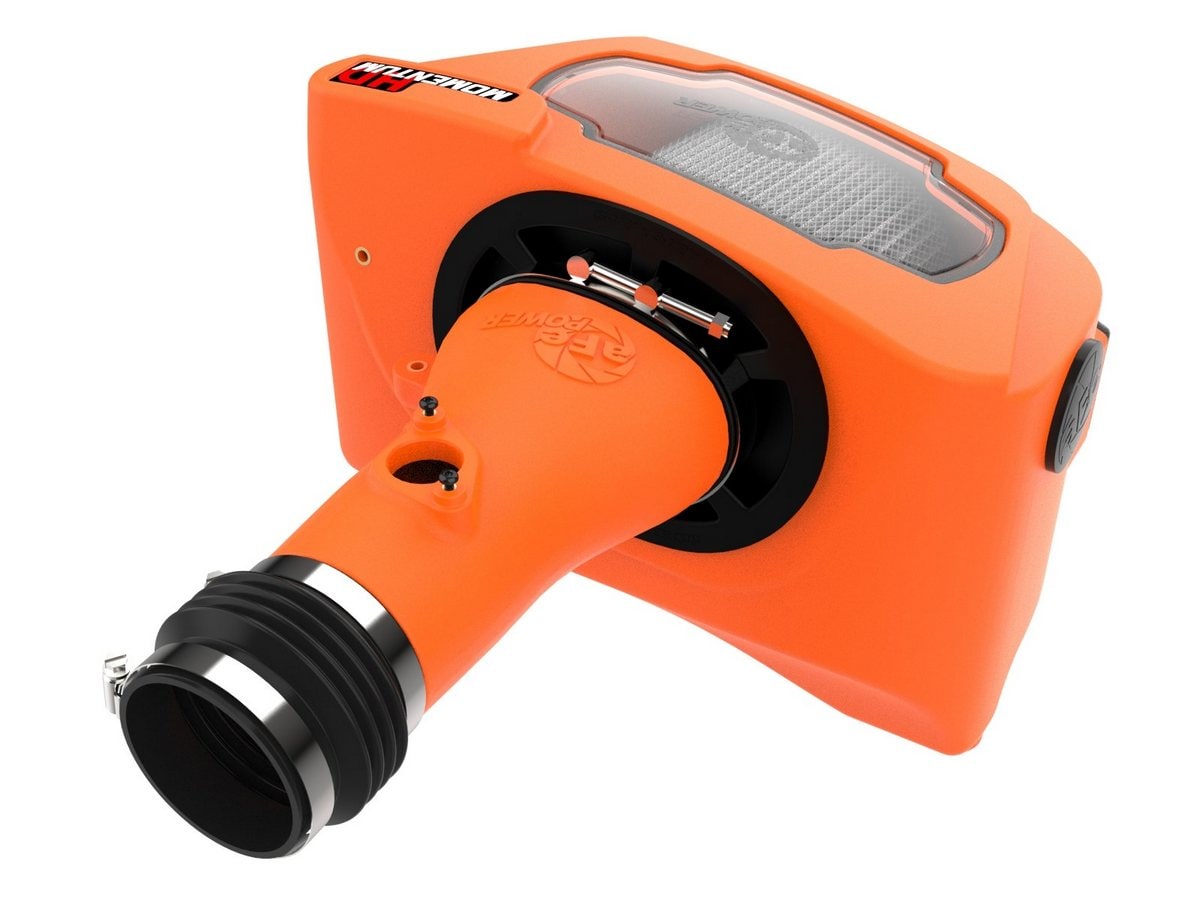 Система холодного впуска Momentum HD Orange Edition, с фильтром Pro DRY S для Toyota Land Cruiser (J300) 2022–2026 V6-3.3L (td), AFE Power — фото 4