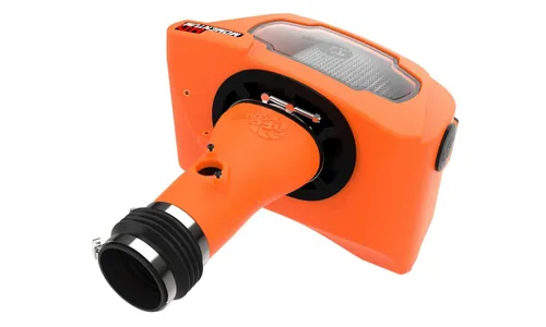 Система холодного впуска Momentum HD Orange Edition, с фильтром Pro DRY S для Toyota Land Cruiser (J300) 2022–2026 V6-3.3L (td), AFE Power — фото 4