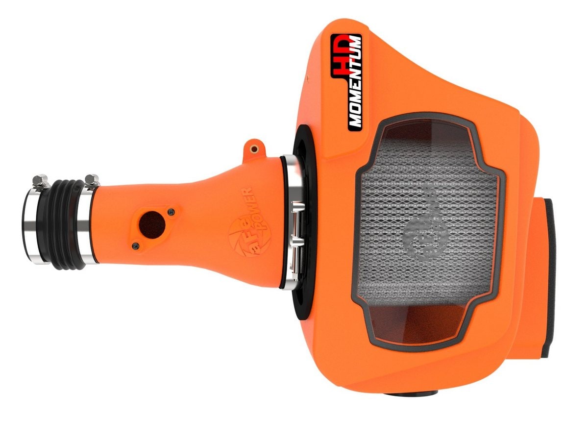 Система холодного впуска Momentum HD Orange Edition, с фильтром Pro DRY S для Toyota Land Cruiser (J300) 2022–2026 V6-3.3L (td), AFE Power — фото 6