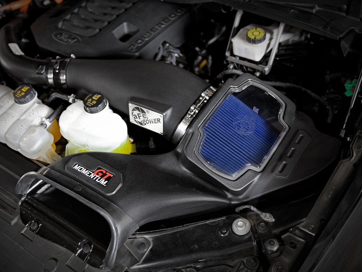 Система холодного впуска Momentum GT, с фильтром Pro 5R для Ford F-150 2021–2026 V6-3.5L (tt) PowerBoost, AFE Power — фото 3