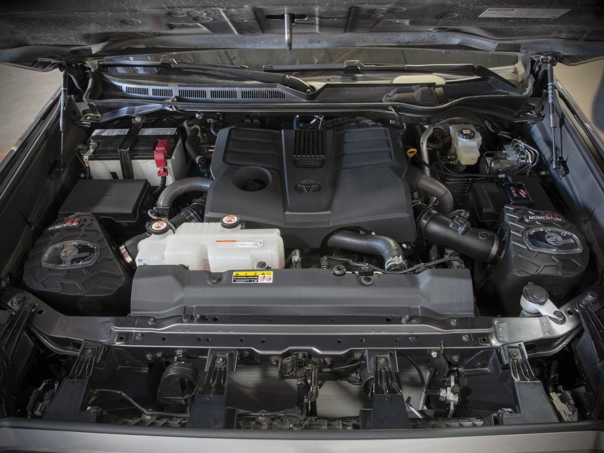 Система холодного впуска Momentum GT, с фильтрами Pro 5R для Toyota Tundra 2022–2026 V6-3.4L (tt), AFE Power — фото 3