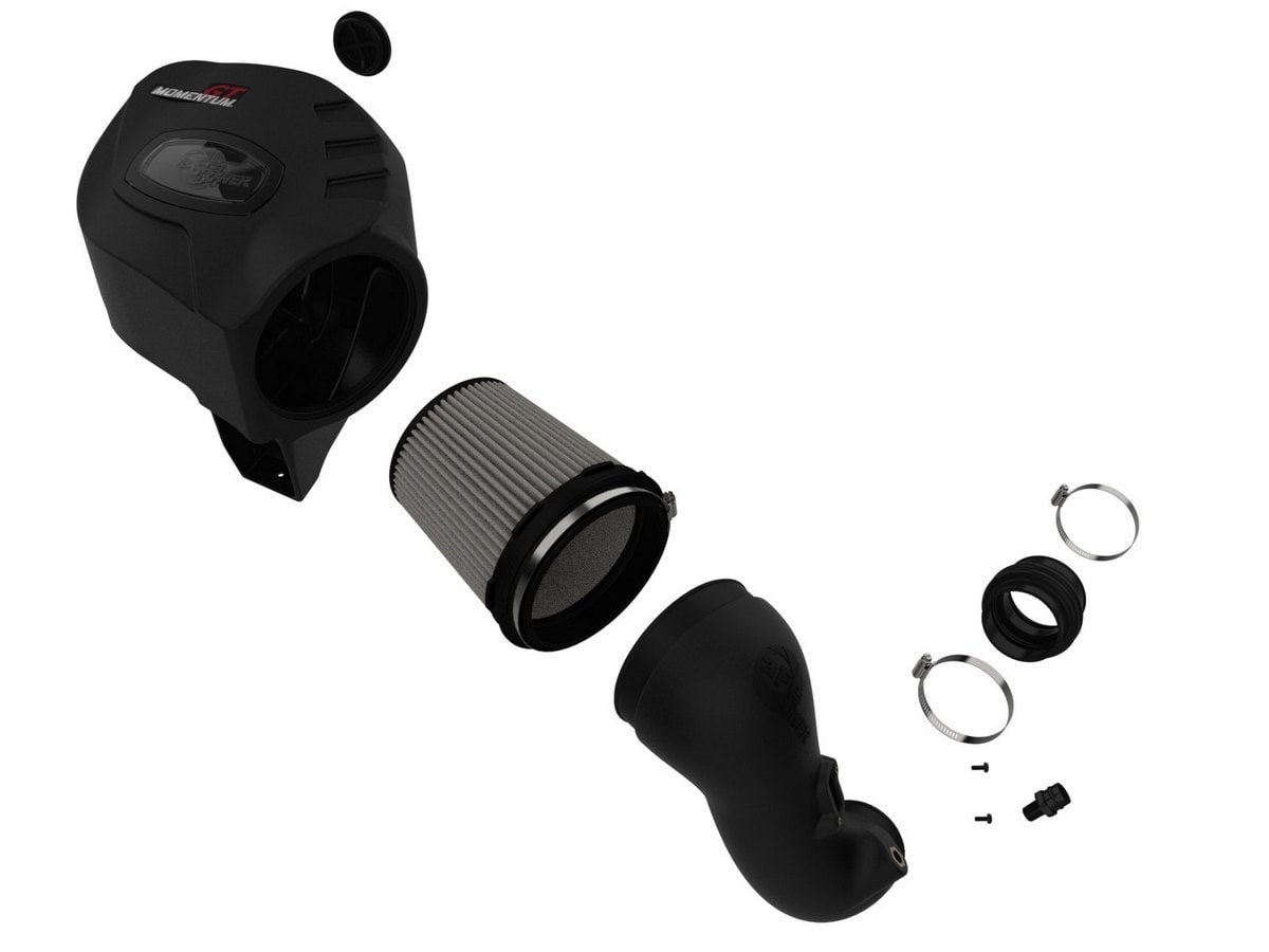 Система холодного впуска Momentum GT, с фильтром Pro DRY S для BMW X3/X4 M40i (G01/02) 2020–2025 L6-3.0L (t) B58, AFE Power — фото 2