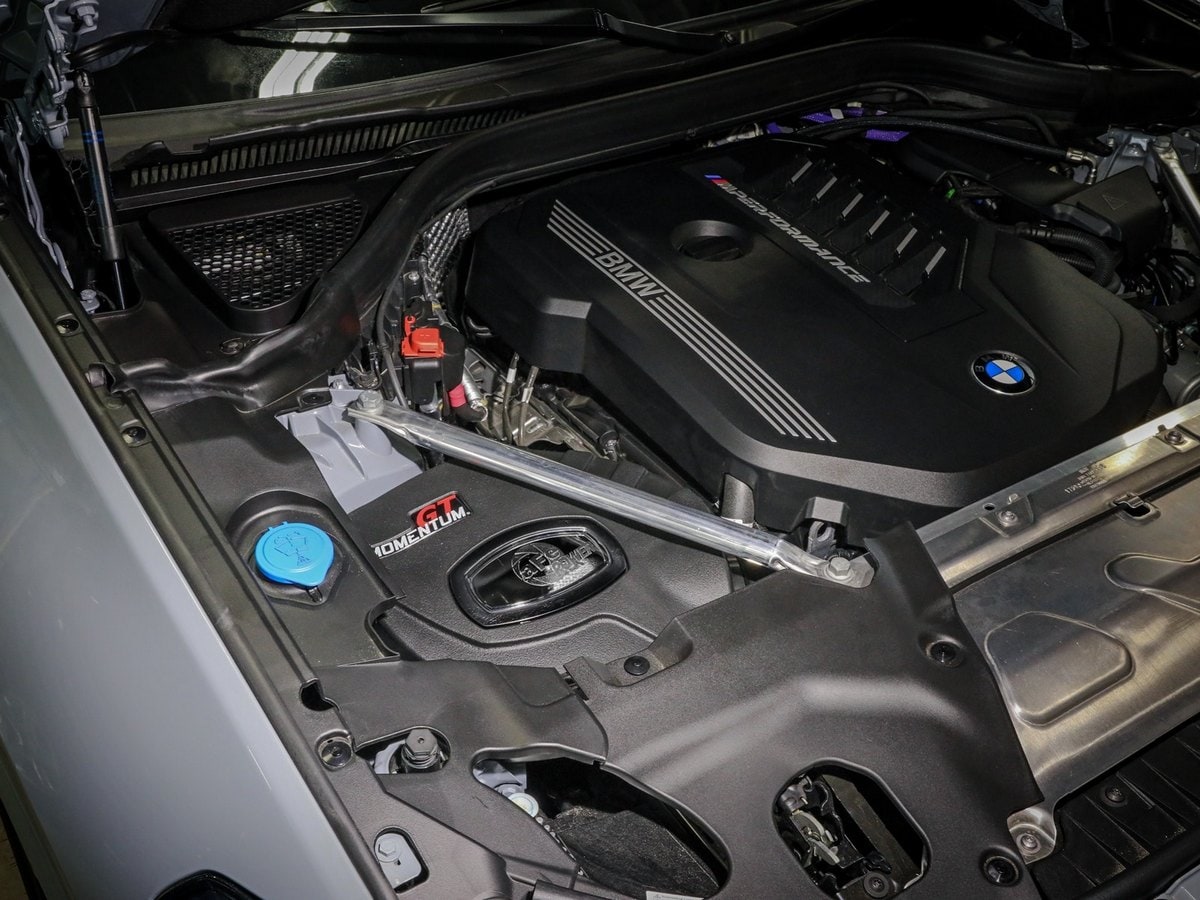 Система холодного впуска Momentum GT, с фильтром Pro DRY S для BMW X3/X4 M40i (G01/02) 2020–2025 L6-3.0L (t) B58, AFE Power — фото 3