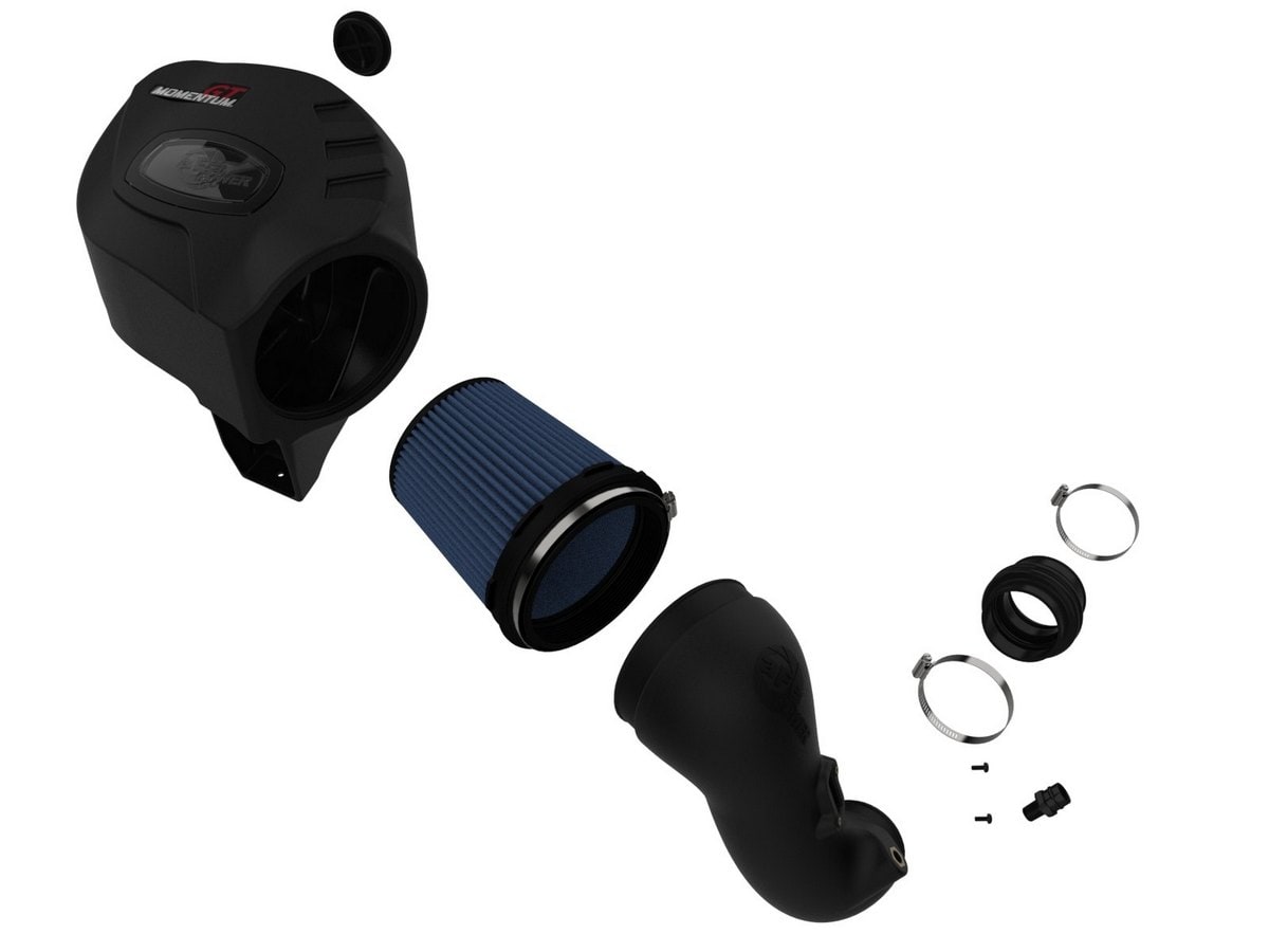 Система холодного впуска Momentum GT, с фильтром Pro 5R для BMW X3/X4 M40i (G01/02) 2020–2025 L6-3.0L (t) B58, AFE Power — фото 2