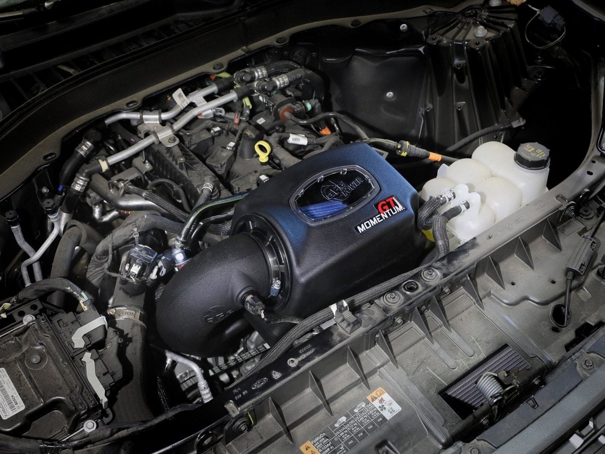 Система холодного впуска Momentum GT, с фильтром Pro 5R для Ford Explorer 2020–2024 L4-2.3L (t), AFE Power — фото 3