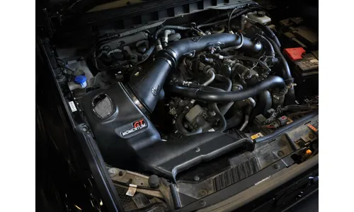 Система холодного впуска Momentum GT, с фильтром Pro DRY S для Ford Bronco Raptor 2022–2026 V6-3.0L (tt), AFE Power — фото 3