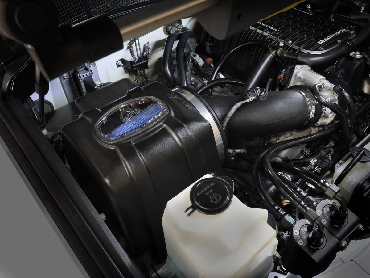 Система холодного впуска Momentum GT, с фильтром Pro 5R для Toyota Tundra 2007–2021 V8-5.7L w/ Magnuson Supercharger, AFE Power — фото 3