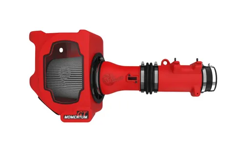 Система холодного впуска Momentum GT Red Edition, с фильтром Pro DRY S для RAM 1500 2025–2026 L6-3.0L (tt), AFE Power — фото 6