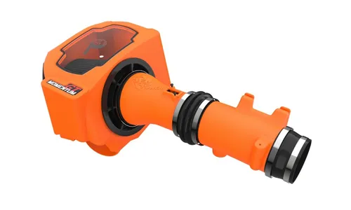 Система холодного впуска Momentum GT Orange Edition, с фильтром Black Pro 5R для RAM 1500 2025–2026 L6-3.0L (tt), AFE Power — фото 4