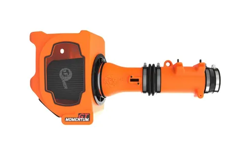 Система холодного впуска Momentum GT Orange Edition, с фильтром Black Pro 5R для RAM 1500 2025–2026 L6-3.0L (tt), AFE Power — фото 6