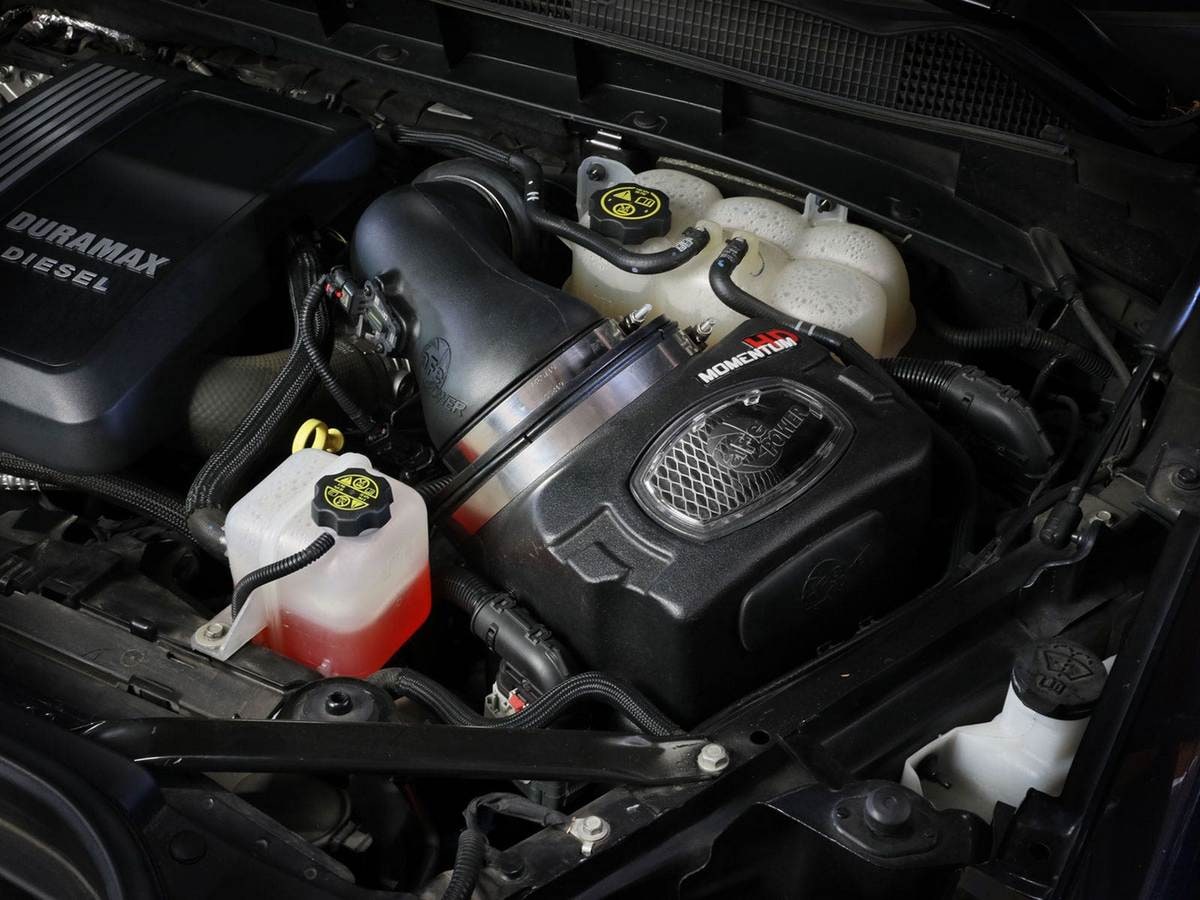 Система холодного впуска Momentum HD, с фильтром Pro DRY S для Chevrolet/GMC Trucks/SUVs 2020–2026 L6-3.0L (td) LM2/LZ0, AFE Power — фото 3