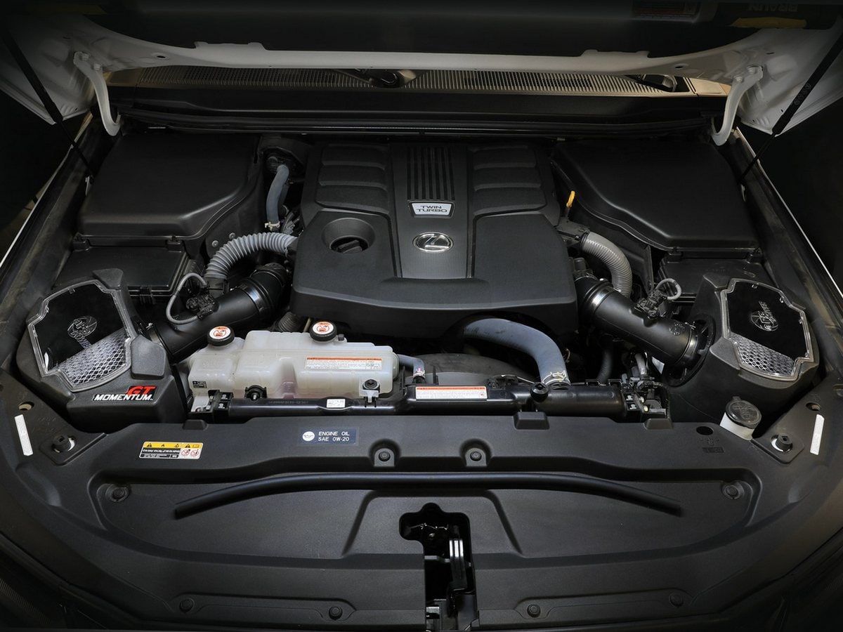 Система холодного впуска Momentum GT, с фильтрами Pro DRY S для Lexus GX550 2024–2026 V6-3.4L (tt), AFE Power — фото 3