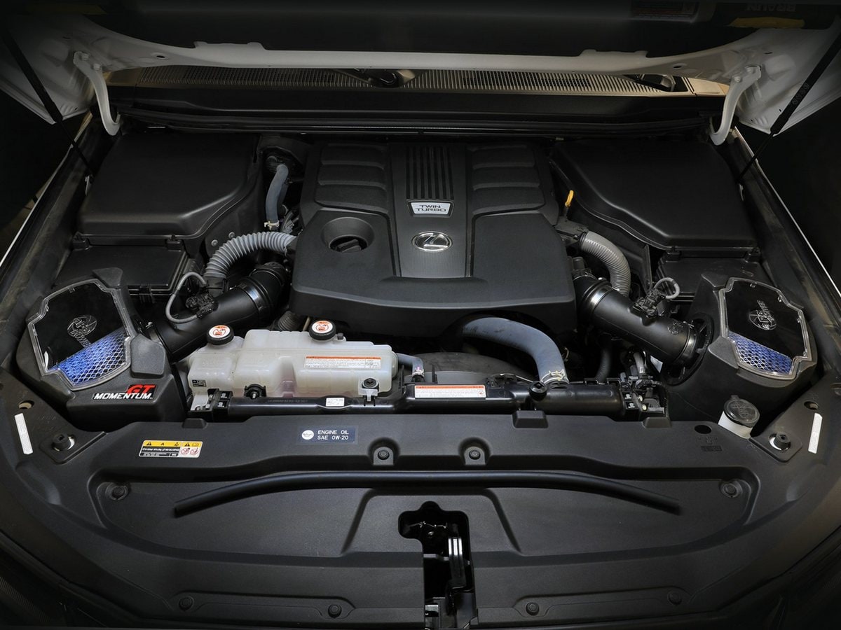 Система холодного впуска Momentum GT, с фильтрами Pro 5R для Lexus GX550 2024–2026 V6-3.4L (tt), AFE Power — фото 3
