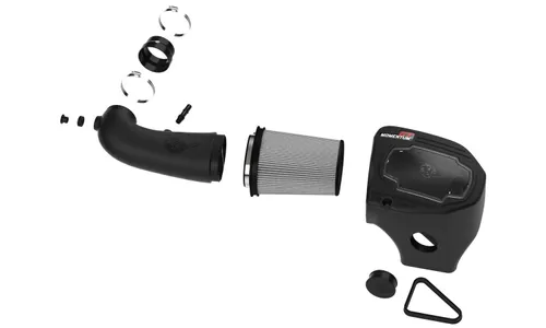 Система холодного впуска Momentum GT, с фильтром Pro DRY S для Dodge Challenger 2011–2023 V8-5.7L w/ Shaker Hood, AFE Power — фото 2