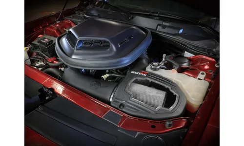 Система холодного впуска Momentum GT, с фильтром Pro DRY S для Dodge Challenger 2011–2023 V8-5.7L w/ Shaker Hood, AFE Power — фото 3