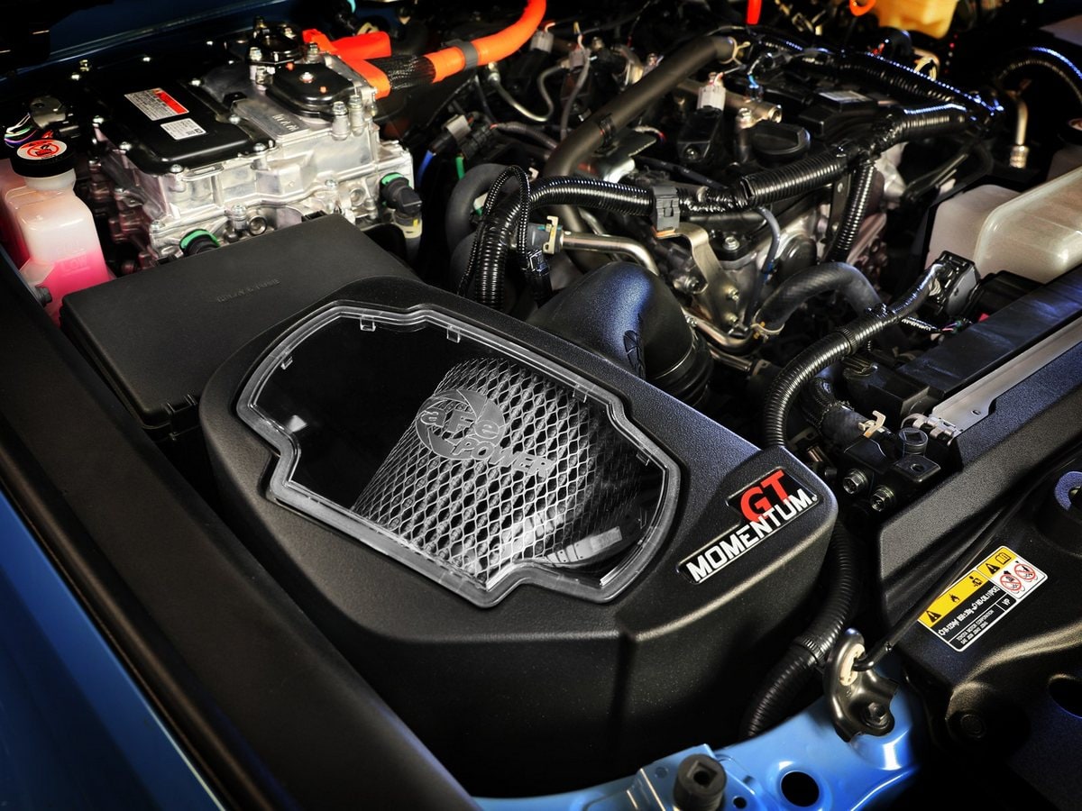 Система холодного впуска Momentum GT, с фильтром Pro DRY S для Toyota Land Cruiser (J250) 2024–2026 L4-2.4L (t), AFE Power — фото 3
