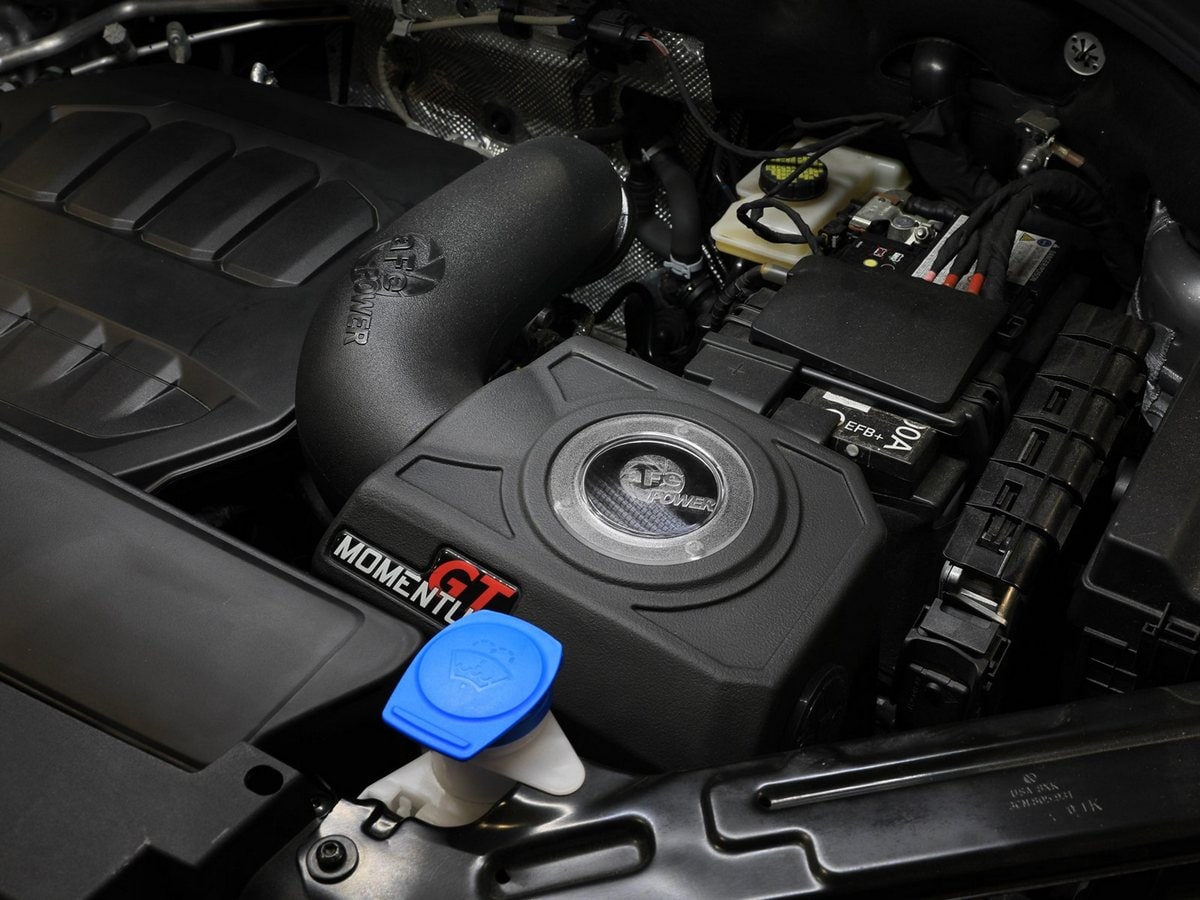 Система холодного впуска Momentum GT, с фильтром Pro DRY S для Volkswagen Atlas 2024–2026 L4-2.0L (t), AFE Power — фото 3