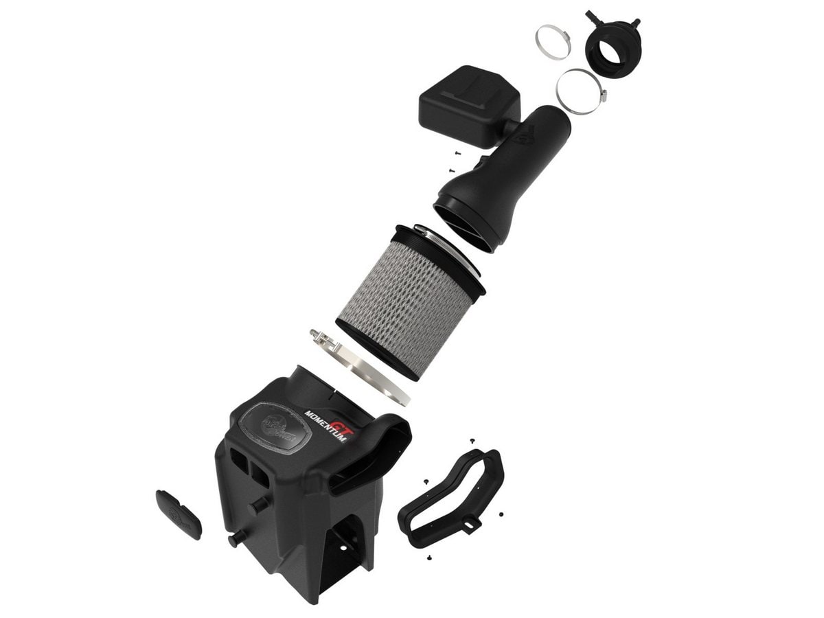Система холодного впуска Momentum GT, с фильтром Pro DRY S для Ford F-250/F-350 2023–2026 V8-7.3L, AFE Power — фото 3