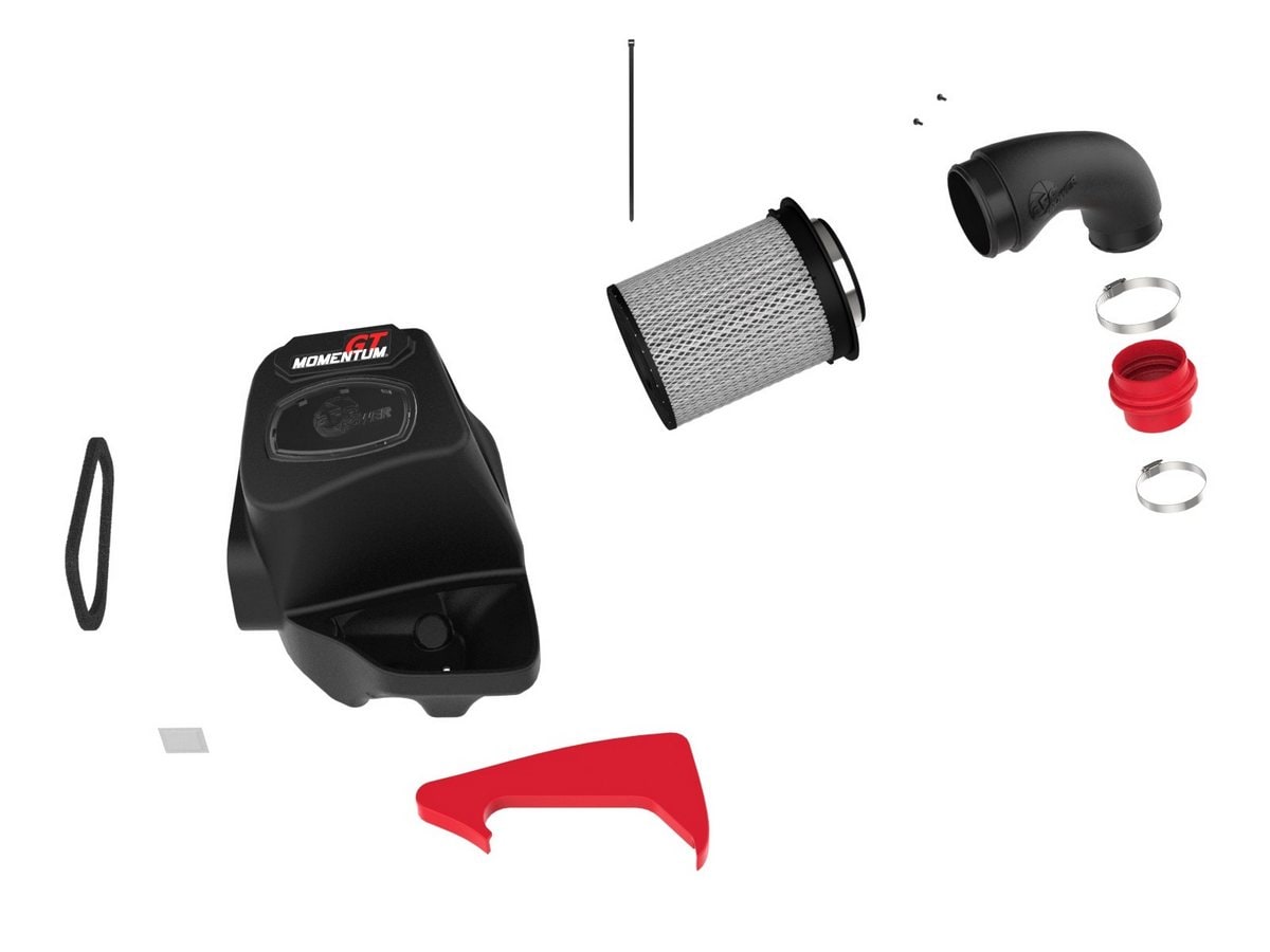 Система холодного впуска Momentum GT, с фильтром Pro DRY S для Toyota Tacoma TRD Pro 2024–2026 /4Runner TRD Pro 2025–2026 L4-2.4L (t), AFE Power — фото 2