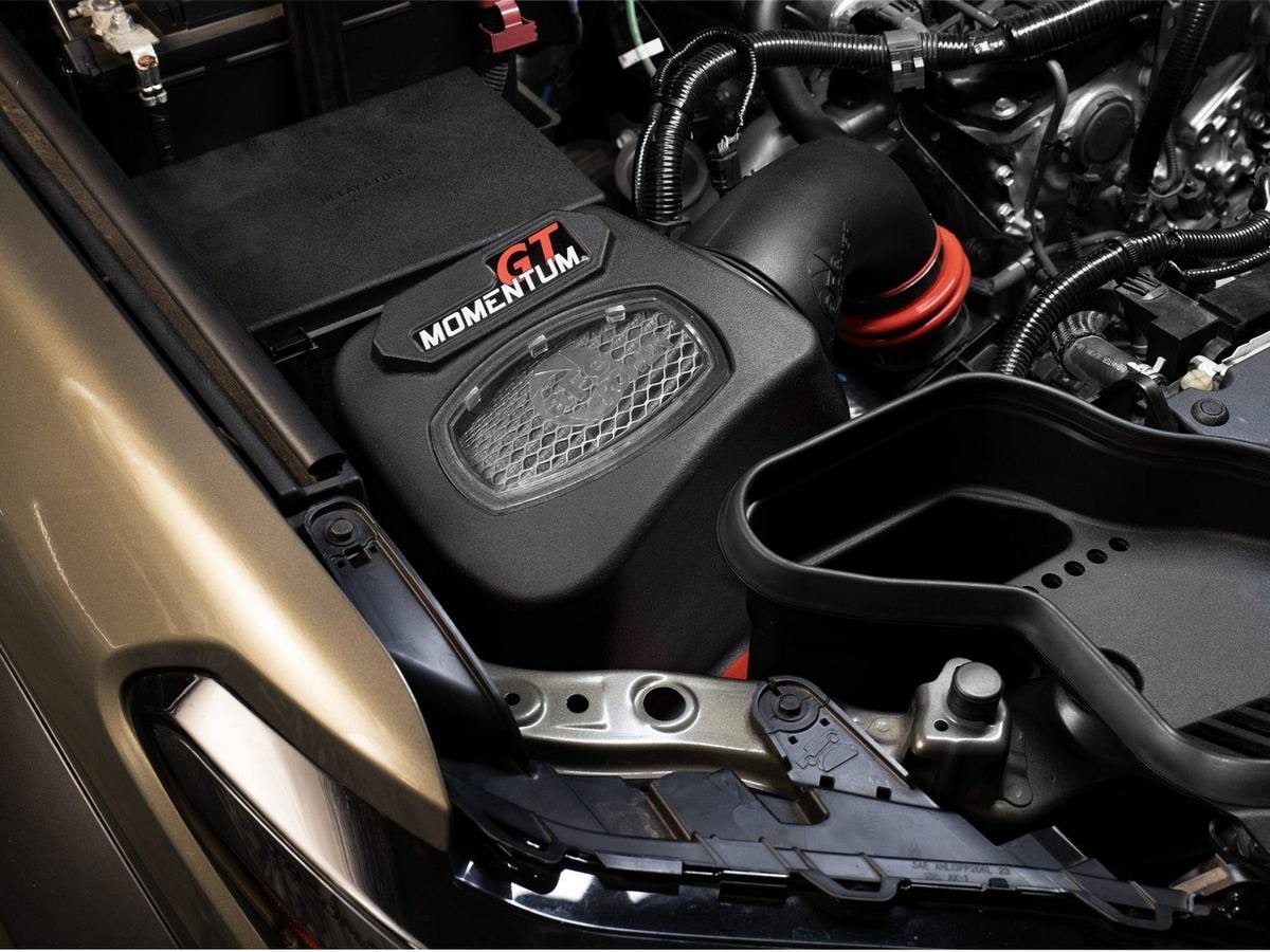 Система холодного впуска Momentum GT, с фильтром Pro DRY S для Toyota Tacoma TRD Pro 2024–2026 /4Runner TRD Pro 2025–2026 L4-2.4L (t), AFE Power — фото 3