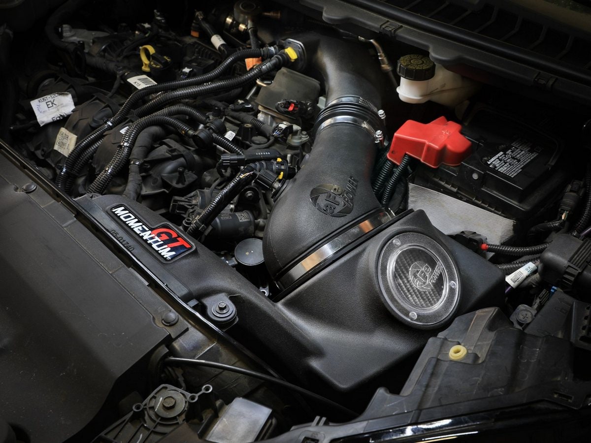 Система холодного впуска Momentum GT, с фильтром Pro DRY S для Ford Edge 2019–2024 L4-2.0L (t), AFE Power — фото 3