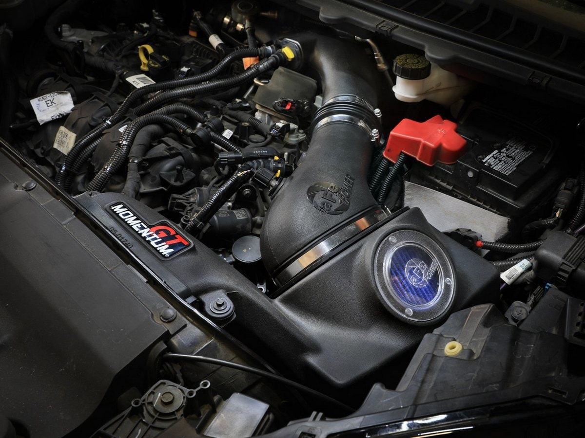 Система холодного впуска Momentum GT, с фильтром Pro 5R для Ford Edge 2019–2024 L4-2.0L (t), AFE Power — фото 3