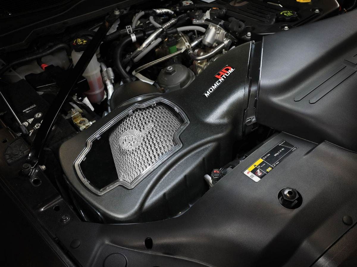 Система холодного впуска Momentum HD, с фильтром Pro DRY S для RAM Diesel Trucks 2025–2026 L6-6.7L (td), AFE Power — фото 3