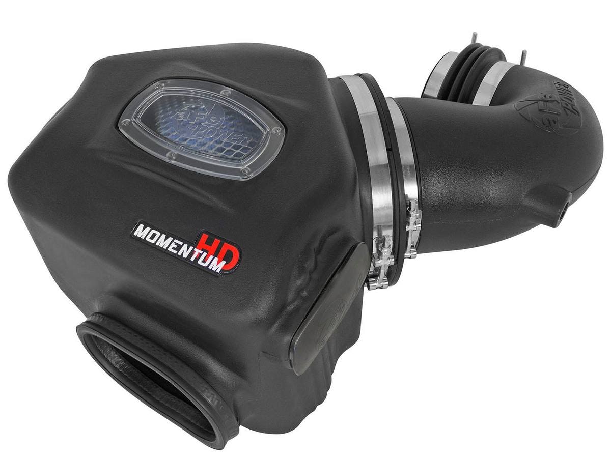 Система холодного впуска Momentum HD, с фильтром Pro 10R для Dodge Diesel Trucks 1994–2002 L6-5.9L (td), AFE Power — фото 1