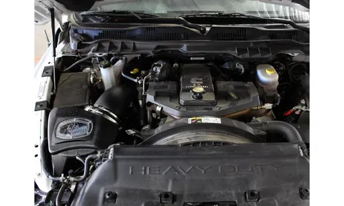 Система холодного впуска Momentum HD, с фильтром Pro 10R для RAM Diesel Trucks 2013–2018 L6-6.7L (td), AFE Power — фото 3