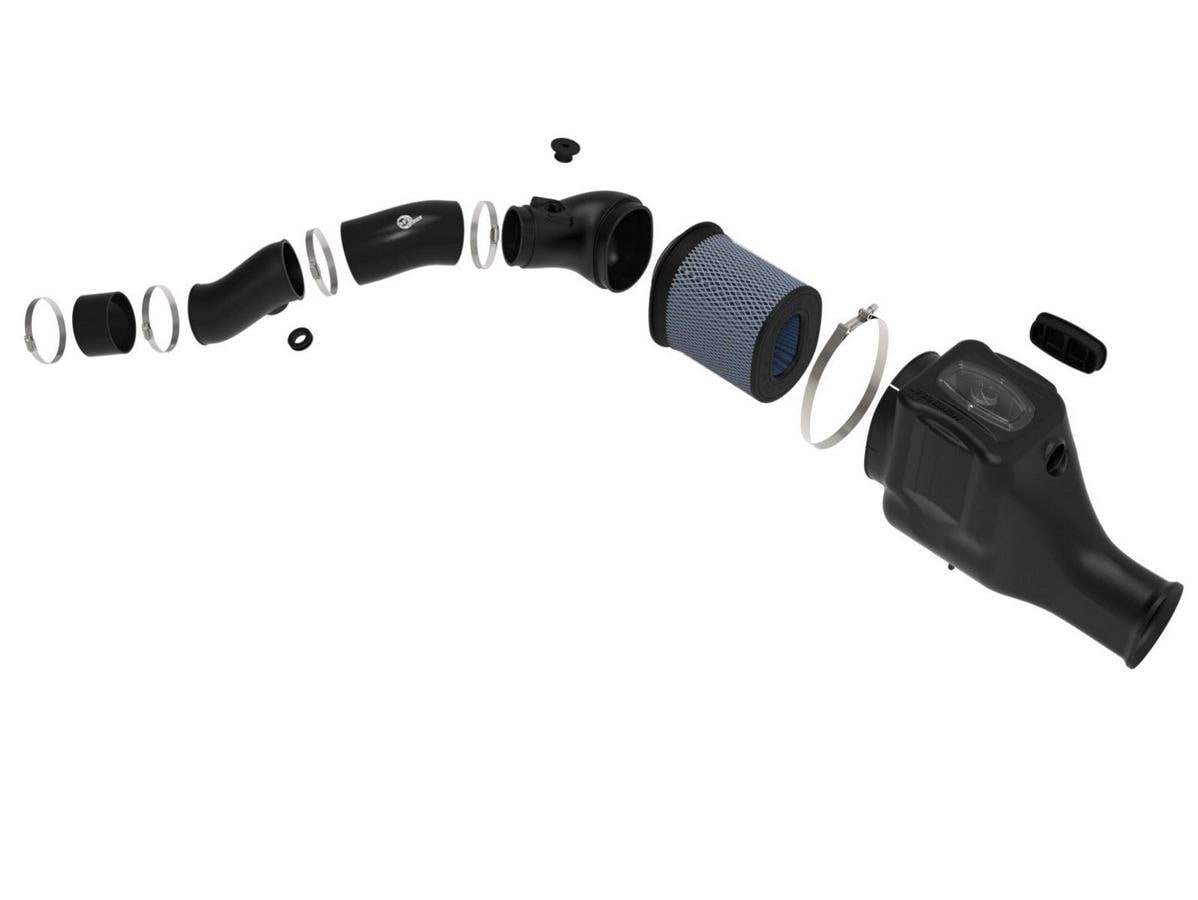 Система холодного впуска Momentum HD, с фильтром Pro 10R для Ford Diesel Trucks 2003–2007 V8-6.0L (td), AFE Power — фото 2