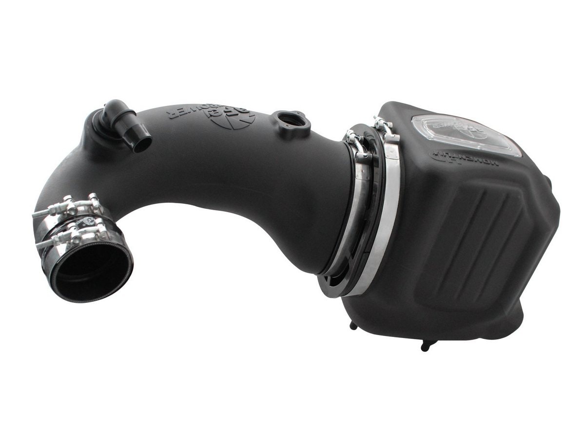 Система холодного впуска Momentum HD, с фильтром Pro 10R для Ford Diesel Trucks 2008–2010 V8-6.4L (td), AFE Power — фото 2