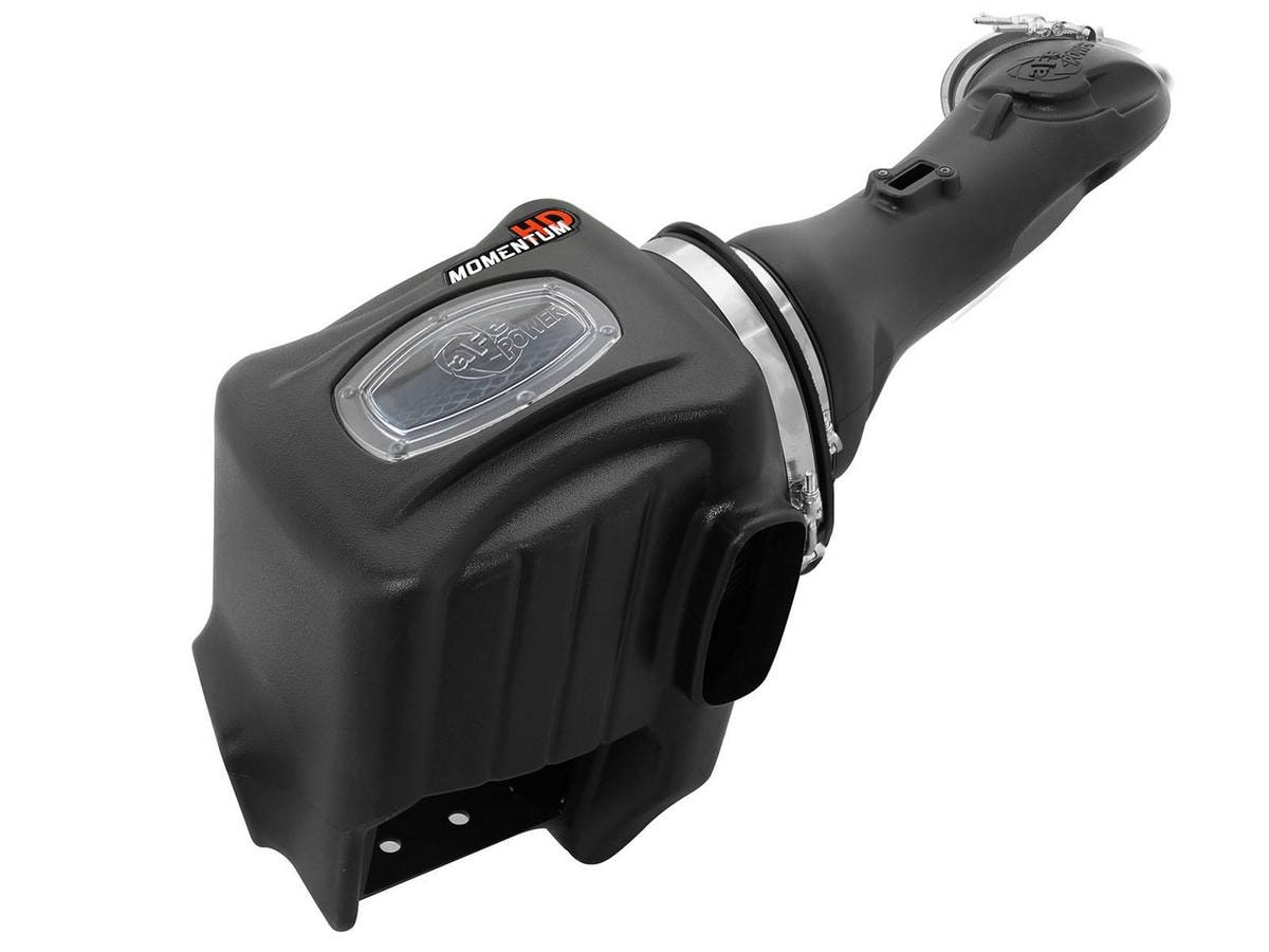 Система холодного впуска Momentum HD, с фильтром Pro 10R для Ford Diesel Trucks 2011–2016 V8-6.7L (td), AFE Power — фото 1
