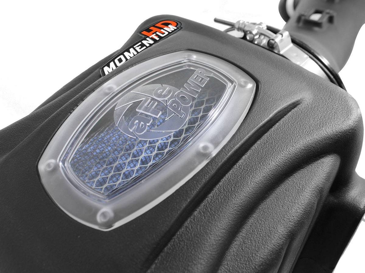 Система холодного впуска Momentum HD, с фильтром Pro 10R для Ford Diesel Trucks 2011–2016 V8-6.7L (td), AFE Power — фото 7